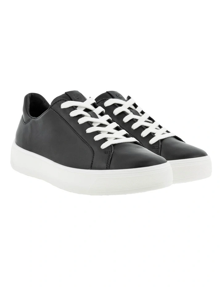 ECCO Street Tray Sneaker In Black 5 ECCO Street Tray Sneaker In Black - Image 3