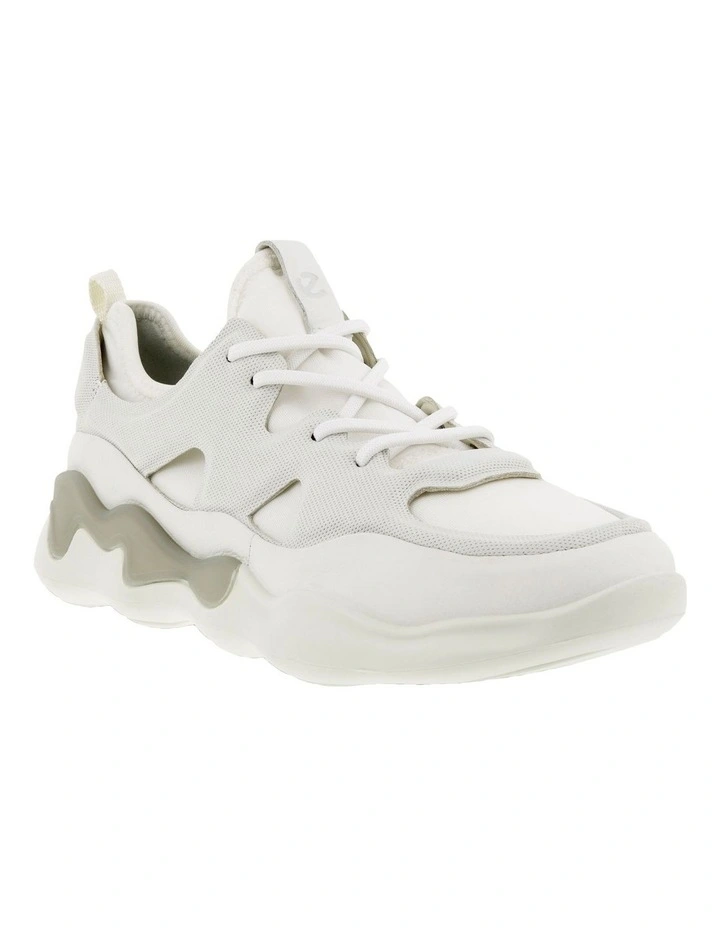 ECCO Elo Sneaker In White 4 ECCO Elo Sneaker In White - Image 2