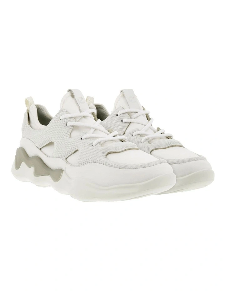 ECCO Elo Sneaker In White 8 ECCO Elo Sneaker In White - Image 6
