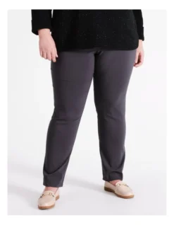 Regatta Wardrobe Staple Slim Pant In Charcoal 10 Regatta Wardrobe Staple Slim Pant In Charcoal -Myer Fashion Store 965766160 2 1 720x928