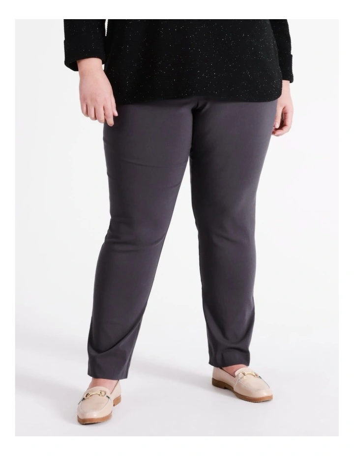 Regatta Wardrobe Staple Slim Pant In Charcoal 4 Regatta Wardrobe Staple Slim Pant In Charcoal - Image 2