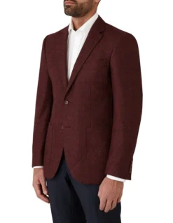 Danielle Tailored Fit Sports Jacket In Red 9 Danielle Tailored Fit Sports Jacket In Red -Myer Fashion Store 965785870 3 720x928