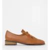 Resolved Flat Shoes In Tan Leather -Myer Fashion Store 966027700 1 720x928