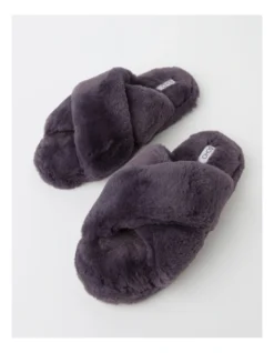 SOHO Aspen Slipper In Purple -Myer Fashion Store 966133000 3 720x928