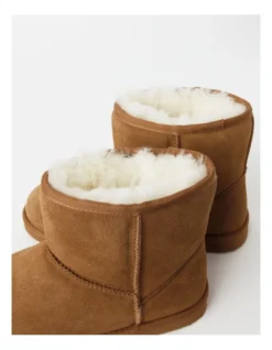 SOHO Aleah Slipper In Chestnut Sheepskin -Myer Fashion Store 966135790 3 720x928