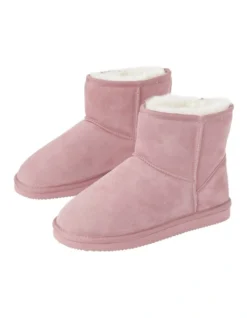 SOHO Aleah Slipper In Pink Sheepskin -Myer Fashion Store 966135970 3 2 720x928