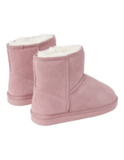 SOHO Aleah Slipper In Pink Sheepskin -Myer Fashion Store 966135970 7 2 720x928