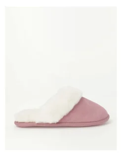 SOHO Felix Slipper In Pink Sheepskin In Pink
