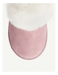 SOHO Felix Slipper In Pink Sheepskin In Pink -Myer Fashion Store 966136150 6 1 720x928