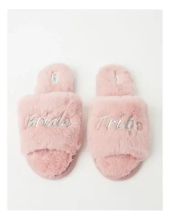 SOHO Bride Tribe Slipper In Blush