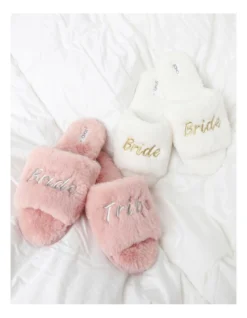 SOHO Bride Tribe Slipper In Blush -Myer Fashion Store 966136780 7 720x928