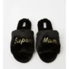 SOHO Super Mum Slipper In Black 1 SOHO Super Mum Slipper In Black -Myer Fashion Store 966136960 1 720x928