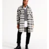Longline Check Shacket In Black/White 2 Longline Check Shacket In Black/White -Myer Fashion Store 966478870 1 720x928