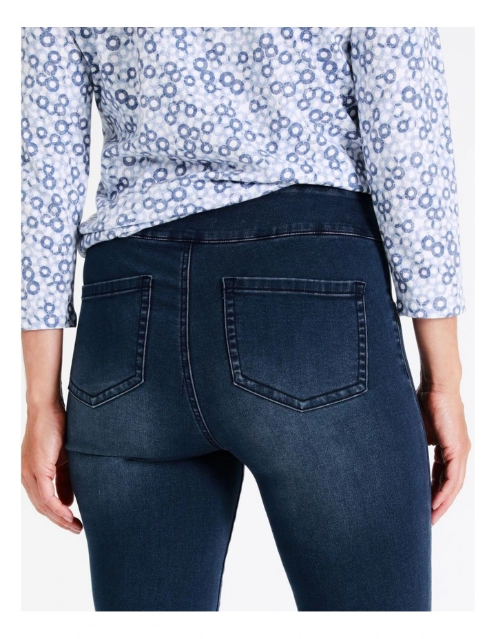 Regatta Recycled Cotton Blend Wardrobe Staple Jegging Full Leg Denim In Mid Indigo 9 Regatta Recycled Cotton Blend Wardrobe Staple Jegging Full Leg Denim In Mid Indigo - Image 7