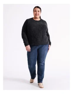 Regatta Recycled Cotton Blend Wardrobe Staple Slim Full Length Jean In Indigo