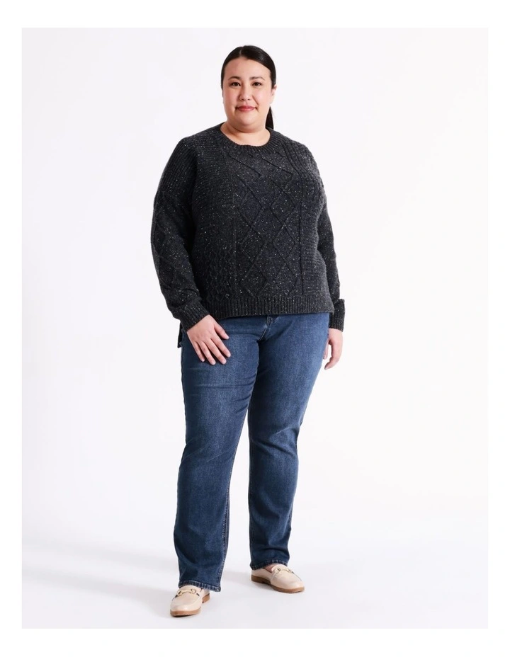 Regatta Recycled Cotton Blend Wardrobe Staple Slim Full Length Jean In Indigo 5 Regatta Recycled Cotton Blend Wardrobe Staple Slim Full Length Jean In Indigo - Image 3