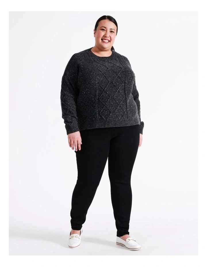 Regatta Recycled Cotton Blend Wardrobe Staple Jegging Full Leg Denim In Black 3 Regatta Recycled Cotton Blend Wardrobe Staple Jegging Full Leg Denim In Black