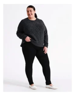 Regatta Recycled Cotton Blend Wardrobe Staple Jegging Full Leg Denim In Black 11 Regatta Recycled Cotton Blend Wardrobe Staple Jegging Full Leg Denim In Black -Myer Fashion Store 966492280 3 1 720x928