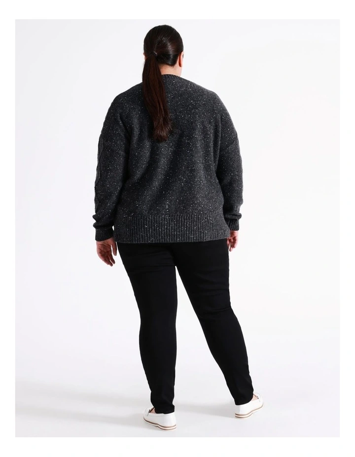 Regatta Recycled Cotton Blend Wardrobe Staple Jegging Full Leg Denim In Black 7 Regatta Recycled Cotton Blend Wardrobe Staple Jegging Full Leg Denim In Black - Image 5