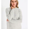 Regatta Curved Hem Jumper With Seam In Greymarle Speckle 1 Regatta Curved Hem Jumper With Seam In Greymarle Speckle -Myer Fashion Store 966515770 1 720x928