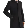 Van Heusen Tailored Melton 4 Button Coat In Black -Myer Fashion Store 966723940 1 720x928