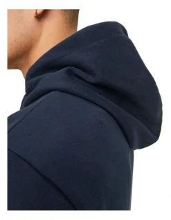Jack & Jones Logo Sweat Hoodie In Sky Captain -Myer Fashion Store 966807640 4 720x928