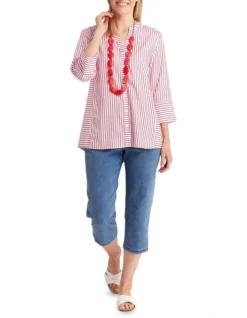 Delray 3/4 Shirt In Multi -Myer Fashion Store 966825550 4 720x928