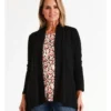 Regatta Sustainable Viscose Blend Edge To Edge Knit Travel Cardigan In Black 1 Regatta Sustainable Viscose Blend Edge To Edge Knit Travel Cardigan In Black -Myer Fashion Store 966877300 1 720x928