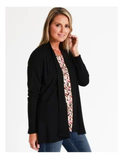 Regatta Sustainable Viscose Blend Edge To Edge Knit Travel Cardigan In Black 11 Regatta Sustainable Viscose Blend Edge To Edge Knit Travel Cardigan In Black -Myer Fashion Store 966877300 7 720x928