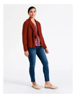 Regatta Waterfall Cardigan In Cable Red -Myer Fashion Store 966878290 4 720x928