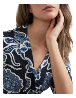 French Connection Button Through Belted Playsuit In Multi -Myer Fashion Store 966904480 4 720x928