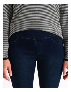 Regatta Recycled Cotton Blend Wardrobe Staple Jegging Full Length Denim In Dark Denim -Myer Fashion Store 966962800 4 720x928