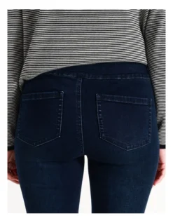 Regatta Recycled Cotton Blend Wardrobe Staple Jegging Full Length Denim In Dark Denim -Myer Fashion Store 966962800 7 1 720x928