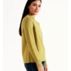 Regatta Organic Cotton Blend Textured Stripe Raglan Sleeve Jumper In Beige -Myer Fashion Store 966964060 1 720x928