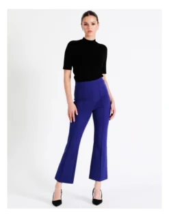 Ponte Kick Flare Pant In Cobalt