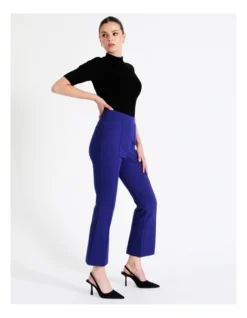 Ponte Kick Flare Pant In Cobalt 12 Ponte Kick Flare Pant In Cobalt -Myer Fashion Store 966997900 4 720x928