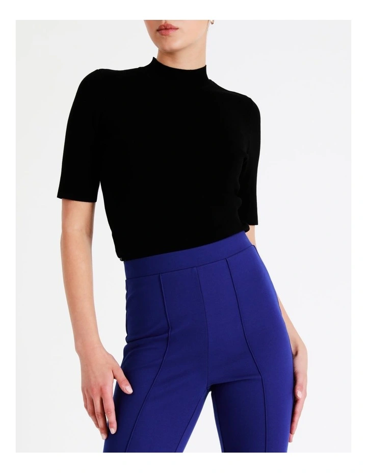 Ponte Kick Flare Pant In Cobalt 8 Ponte Kick Flare Pant In Cobalt - Image 6