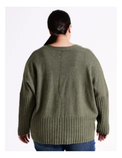 Regatta Rib Hem Cardigan In Light Khaki -Myer Fashion Store 967117780 6 720x928