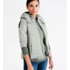 Regatta Recycled Polyester Straight Quilted Vest With Removable Hood In Sage -Myer Fashion Store 967159540 1 720x928
