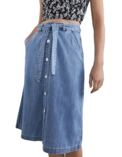 French Connection Denim Button Through Skirt 9 French Connection Denim Button Through Skirt -Myer Fashion Store 967248820 4 720x928