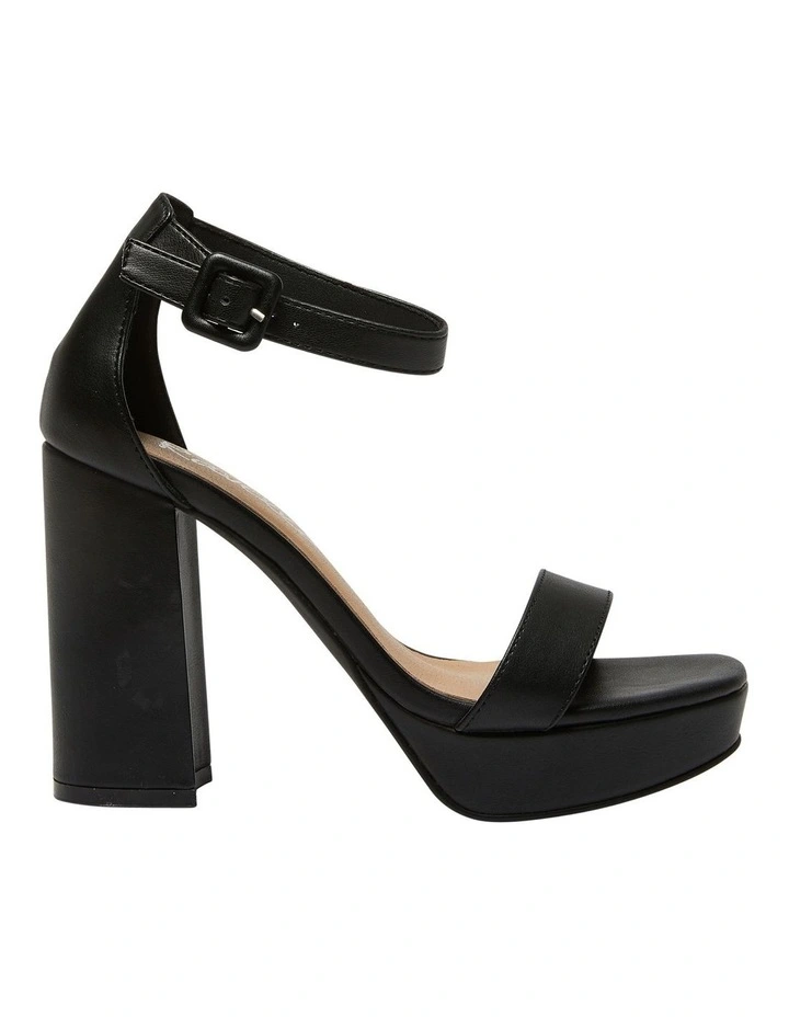 Lexi Smooth Sandals In Black 3 Lexi Smooth Sandals In Black