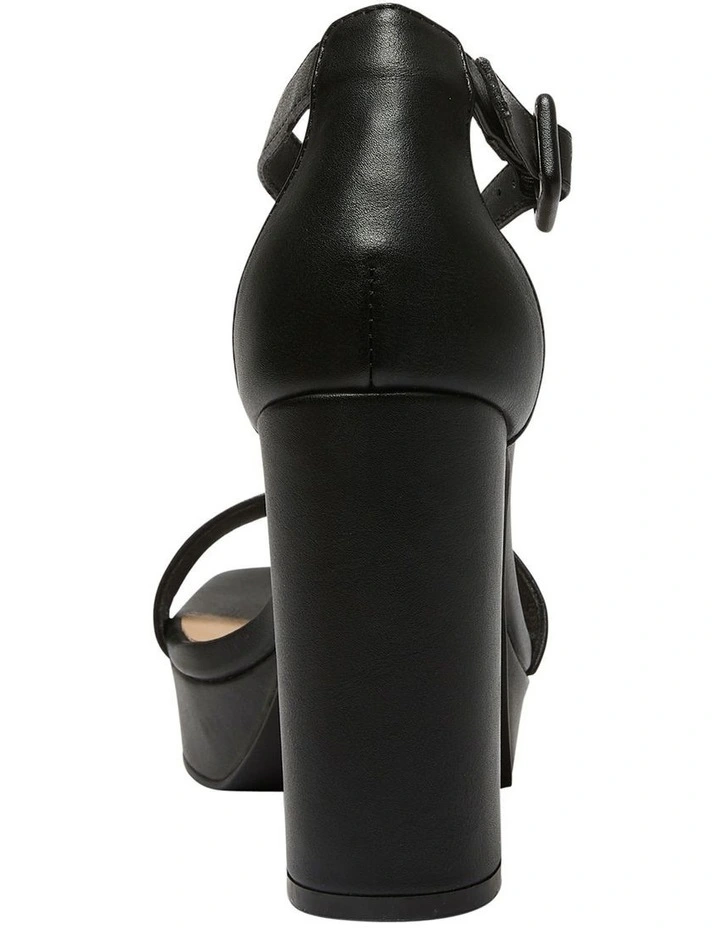 Lexi Smooth Sandals In Black 7 Lexi Smooth Sandals In Black - Image 5