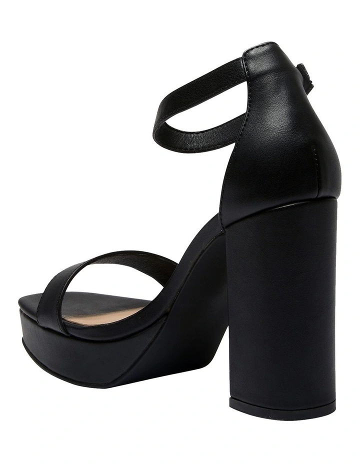 Lexi Smooth Sandals In Black 8 Lexi Smooth Sandals In Black - Image 6