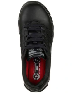 Skechers Work Sure Track Martley Sneaker In Black -Myer Fashion Store 968198950 3 720x928