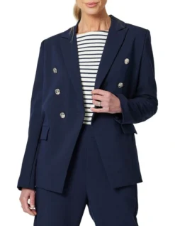 Lauren Blazer In Navy 8 Lauren Blazer In Navy -Myer Fashion Store 968265820 2 720x928