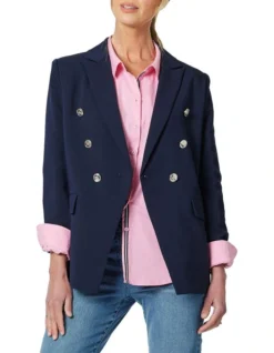 Lauren Blazer In Navy 9 Lauren Blazer In Navy -Myer Fashion Store 968265820 3 720x928