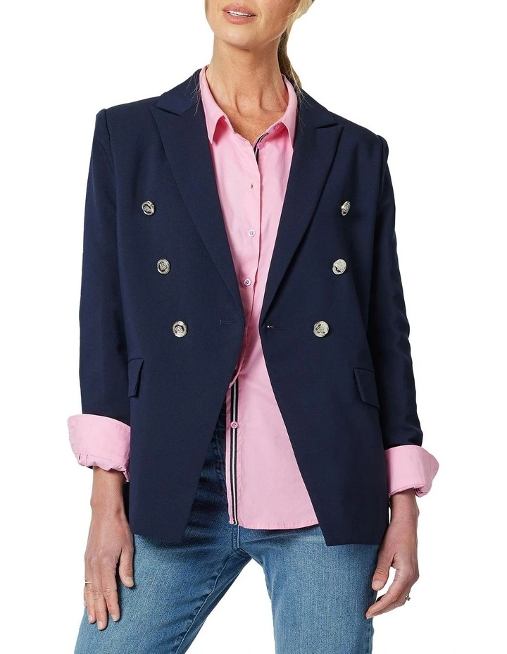 Lauren Blazer In Navy 5 Lauren Blazer In Navy - Image 3