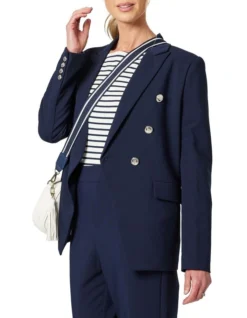 Lauren Blazer In Navy 10 Lauren Blazer In Navy -Myer Fashion Store 968265820 4 720x928