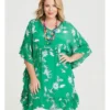 Natural Gardenia Ruffle Tunic In Green Multi -Myer Fashion Store 968882860 1 720x928