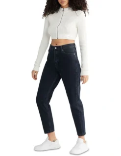 Calvin Klein Jeans Mom Jean In Blue